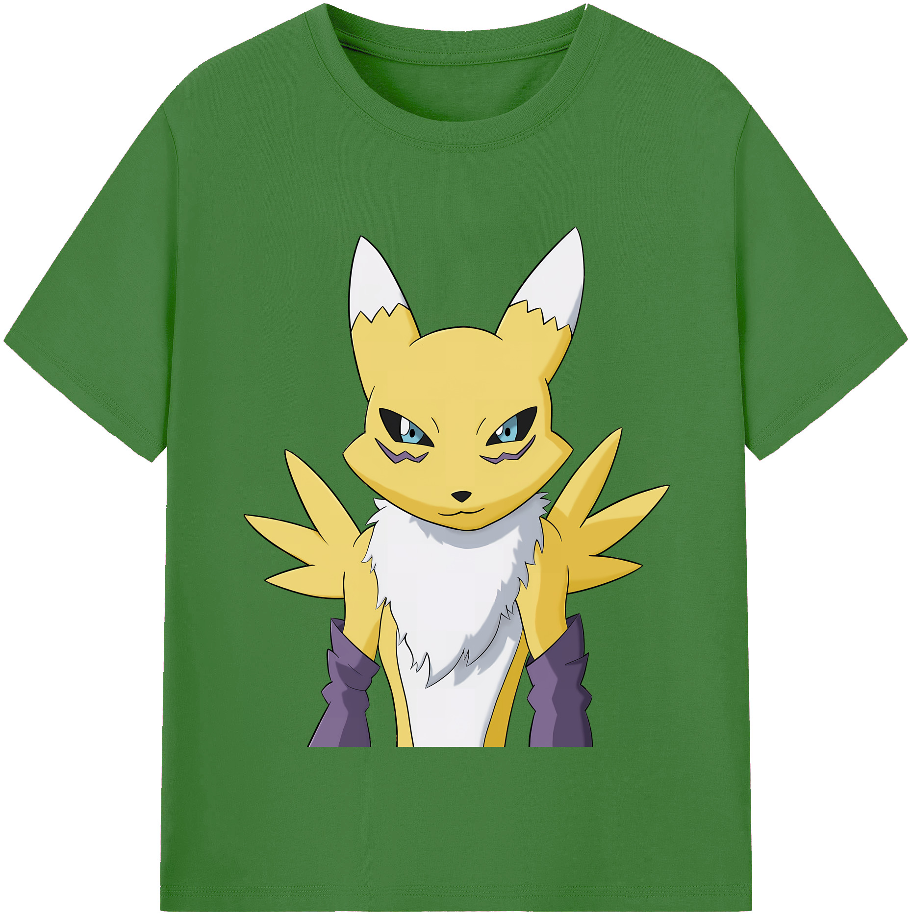 （画像用） Digimon デジタルモンスター/デジモン レディースカジュアルプリントTシャツ（綿100％）